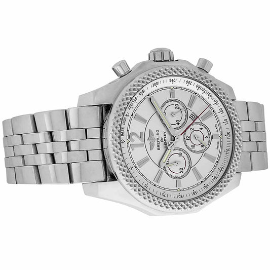 Men's Stainless steel Breitling Bentley Barnato 42, Chronograph, Ref. A41390